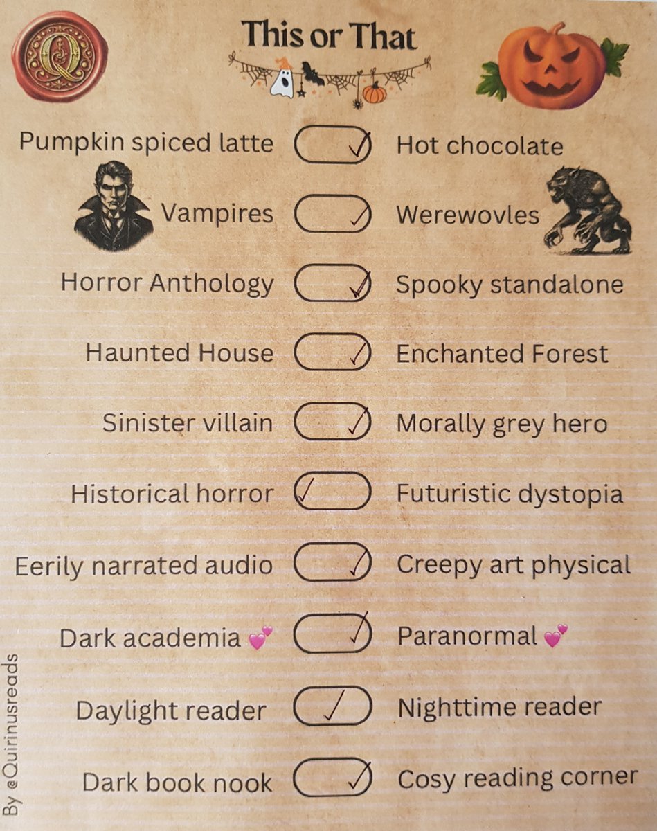 leftontheshelf1's tweet photo. I'm taking part in the All Hallows Book Tag #AHBT today. Created by @QuirinusReads and great fun.
https://t.co/cvMXKxkFH2

I'm tagging @forbookssake 

#BookTwitter #booktags #booklovers #Halloween #creepybooks #booknerds #bookblogger #bloggerstribe https://t.co/zLtIKv8vCW
