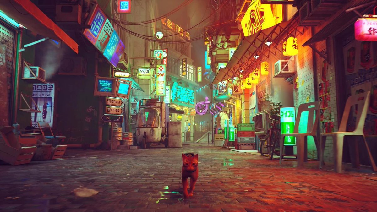 Nega_Maiz's tweet photo. Pues lo terminé anoche con un poquito de nudo en el estómago. No sé si es eso que llaman juego indie pero es diferente a cualquier cosa de matar y matar que yo haya jugado. Otro tipo de juegos son posibles. Me ha parecido una maravilla.

#Stray https://t.co/NsovWSxRtq