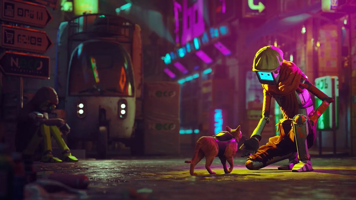 Nega_Maiz's tweet photo. Pues lo terminé anoche con un poquito de nudo en el estómago. No sé si es eso que llaman juego indie pero es diferente a cualquier cosa de matar y matar que yo haya jugado. Otro tipo de juegos son posibles. Me ha parecido una maravilla.

#Stray https://t.co/NsovWSxRtq