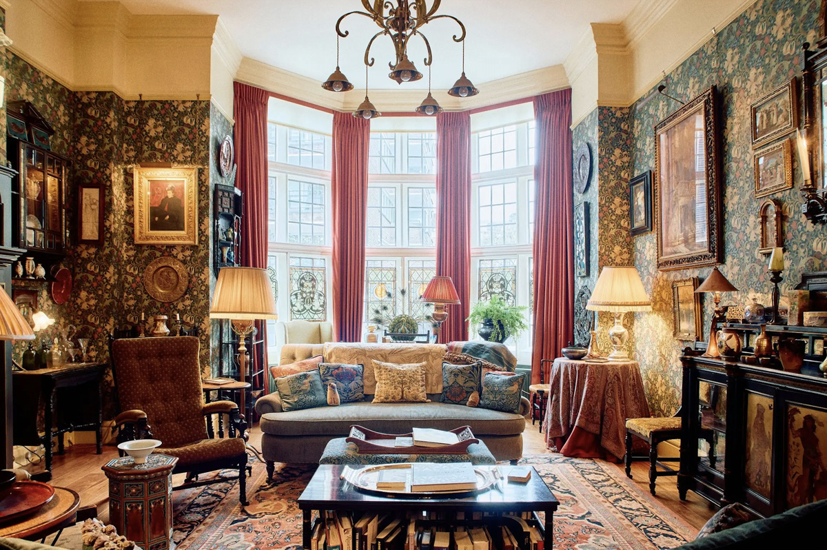 An Aesthetic Interior: The Contents of a London Apartment
at <a href="/LyonandTurnbull/">Lyon & Turnbull</a>

The works, which are diverse and captivating, span from the mid-19th century into the 20th century and other works of art from the Gothic Revival, Aesthetic, and Arts &amp; Crafts movements.