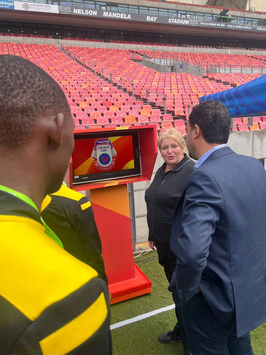 seb4vision's tweet photo. SEB4Vision proudly brought VAR technology to the COSAFA U20 Youth Championship in Mozambique, enhancing refereeing accuracy and promoting fair play.This milestone advances African football and enriches the experience for players, officials,and fans! #SEB4Vision #COSAFAU20 #VAR https://t.co/TZkelr5Z0B