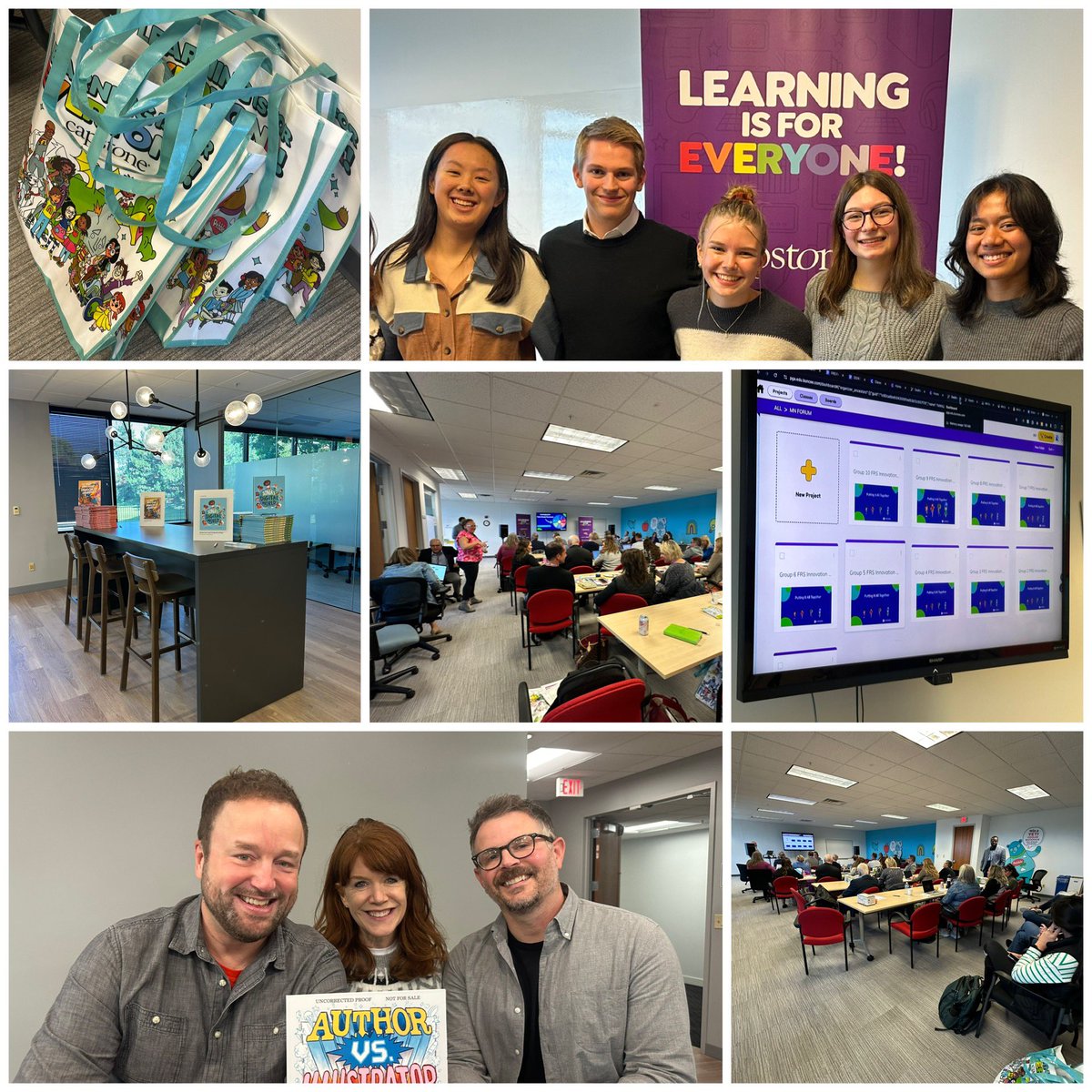 shannonmmiller's tweet photo. What a special day at our second @FutureReady @CapstonePub Forum this fall. This time we were at the Capstone offices in Edina, Minnesota. 

It was an amazing day together learning, connecting and working through innovation, technology, AI and so much more. It was such an inspiration to hear from our student panel from Minnetonka. 

And we ended the day with a Capstone author reception. I loved giving everyone Sonia’s Digital World to bring back to their libraries and schools. 

Thank you everyone for joining us.❤️