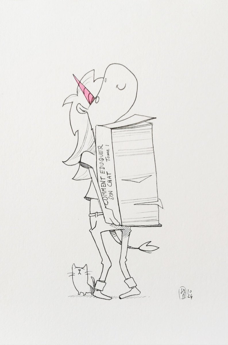 Jour 16 : Guide / Handbook

Au chapitre 12 vous sera enseigné comment apprendre à votre chat à ne pas chasser les oiseaux.

#inktober2024 #inktober #dessin #drawing #drawingoftheday #catlover