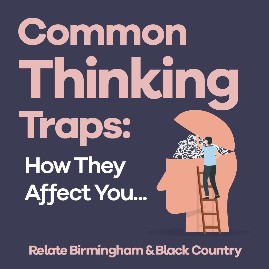 Kapellahub's tweet photo. 🧠 Thinking traps are more common than you realise, sometimes low mood or the ups and downs life brings our way can really lead us to imagine the worst. e.g. All-or-Nothing Thinking: Viewing things as all good or all bad. Find out more and visit our FB  https://t.co/heeRn62JtC https://t.co/73hBcesPvm