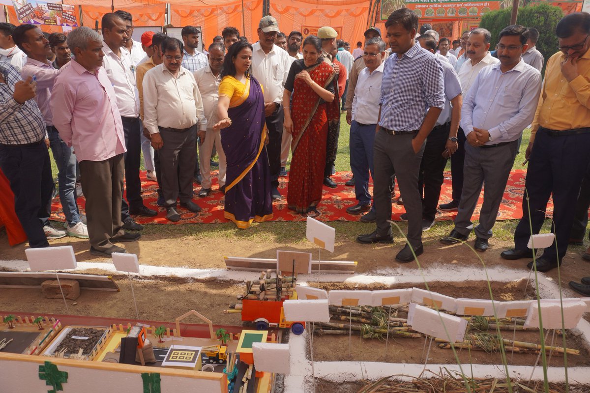 मिठास मेला. 2024 
उत्तर प्रदेश गन्ना शोध परिषद, शाहजहाँपुर में  प्रमुख सचिव चीनी उद्योग गन्ना विकास विभाग  श्रीमती वीना कुमारी व आयुक्त गन्ना एवं चीनी उ.प्र.  प्रभु एन. सिंह द्वारा किया गया किसान मेला एवं कृषक वैज्ञानिक विचार संगोष्ठी का उद्घाटन ।