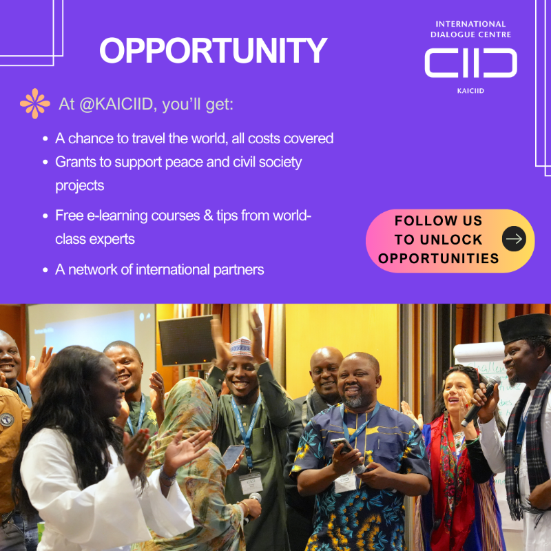 Are you passionate about traveling the world to learn about different cultures and religions? 🕌⛪🕍 Follow <a href="/KAICIID/">KAICIID</a> for a chance to join our training programmes and travel the world, all costs covered. 🌎