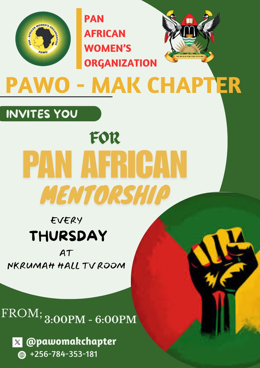 Pan African Women’s Organization MAK Chapter tweet media
