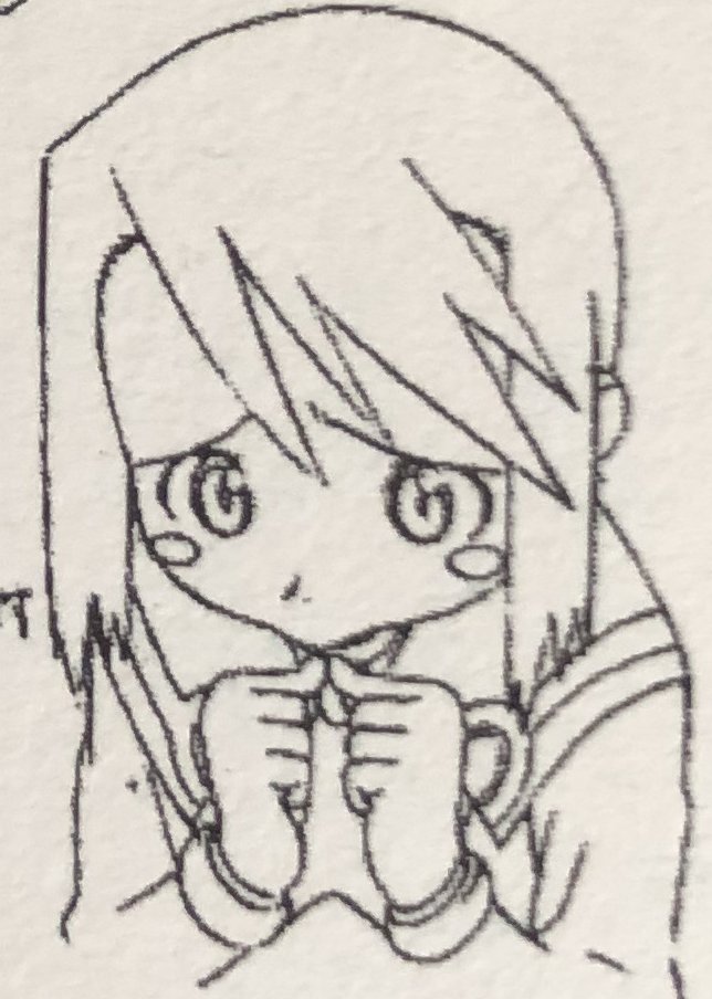 昔からこういう口の描き方に萌えを感じるんだけどわかる方います? 
