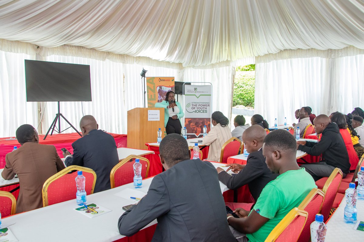 CMDKenya's tweet photo. 🚀 Empowering the next generation of leaders! 🌟 In a vibrant town hall meeting held in Kericho County on 15th October 2024, @CMDKenya  collaborated with the Emerging Leaders Foundation (ELF) under the Strengthening the Power of Youth Voices (SPYV) program, to enhance awareness and appreciation for inclusive decision and policy-making at the county level. 🗣️👥 Young people were engaged in discussions on the crucial role of citizen-centered policy making, and familiarized themselves with the county processes of policy influencing, making, and implementation. These will strengthen their capacity to effectively harness and consolidate their voices for advocacy and policy change. 💡✊