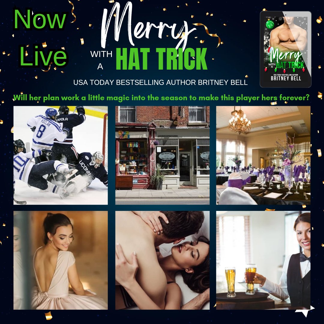~Merry with a Hat Trick~
Charleston Renegades within the Love Beach Collection
By USA Today Bestselling Author Britney Bell books.authorbritneybell.com/CharlestonRene…