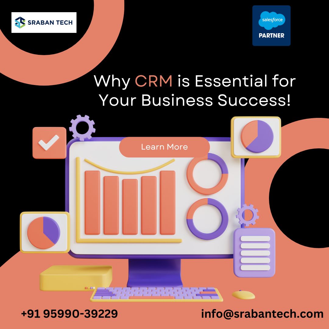 SrabanTech's tweet image. Why #CRM is Essential for Your Business Success!  A CRM (Customer Relationship Management) system is a game-changer for #businesses of all sizes. At @SrabanTech, we help you harness the power of CRM to drive growth and elevate customer satisfaction! buff.ly/3Y90gj9 #Sales