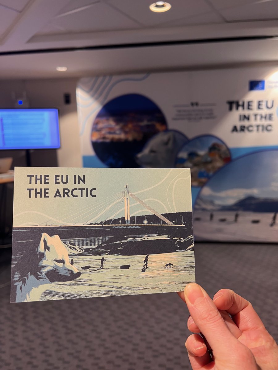 EU_MARE's tweet photo. Stop by the #EUArctic booth at @_Arctic_Circle #Assembly2024 on 17-19 October! 

Find out about the EU’s diverse actions for a peaceful,
sustainable &amp; prosperous Arctic, working with local communities, youth &amp; Indigenous Peoples.

#EUArctic #EUForeignPolicy https://t.co/j9J3LnFeVJ