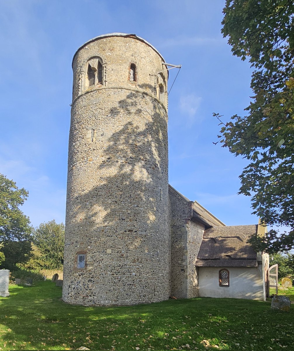 Driving back to Norwich from Somerleyton Hall, after a final shoot for Cameron's Sebald film, we can't resist stopping at Herringfleet church, an old favourite of mine.