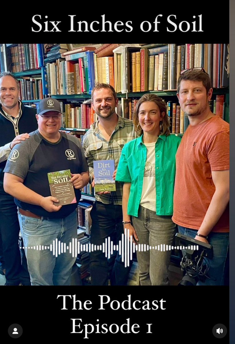 📣 OUR PODCAST IS LIVE .. celebrating #worldfoodday. Featuring Gabe Brown <a href="/UnderstandingAg/">Understanding Ag</a> <a href="/Ben_Thomas_6/">Ben Thomas</a> Go to your favourite podcast host, such as:  open.spotify.com/episode/2G0Tcu… or podcasts.apple.com/us/podcast/six… ENJOY!