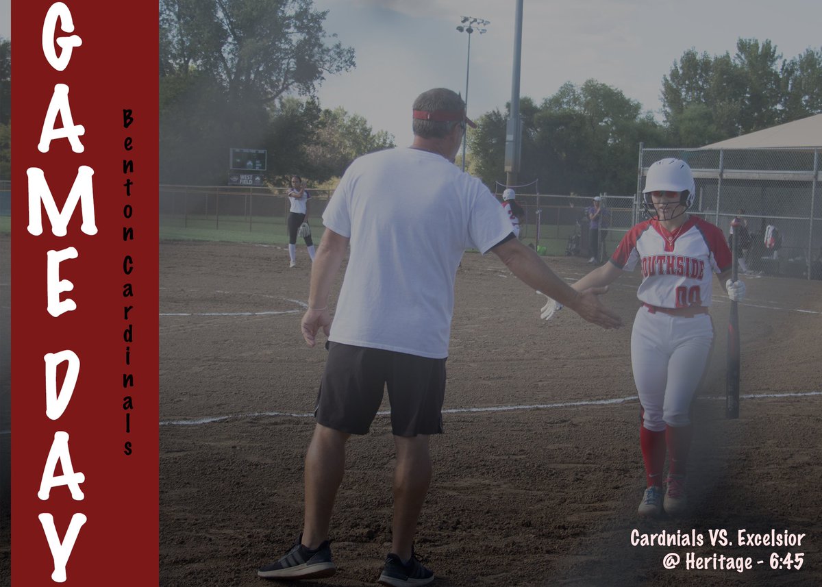 DISTRICTS GAME #1!

Come out and brave the cold to cheer on your Benton Cardinals Softball team in their district game against the Excelsior Springs Tigers!

Game Information:
Benton vs. Excelsior Springs
6:45 PM
Heritage Park - Hoffman Field