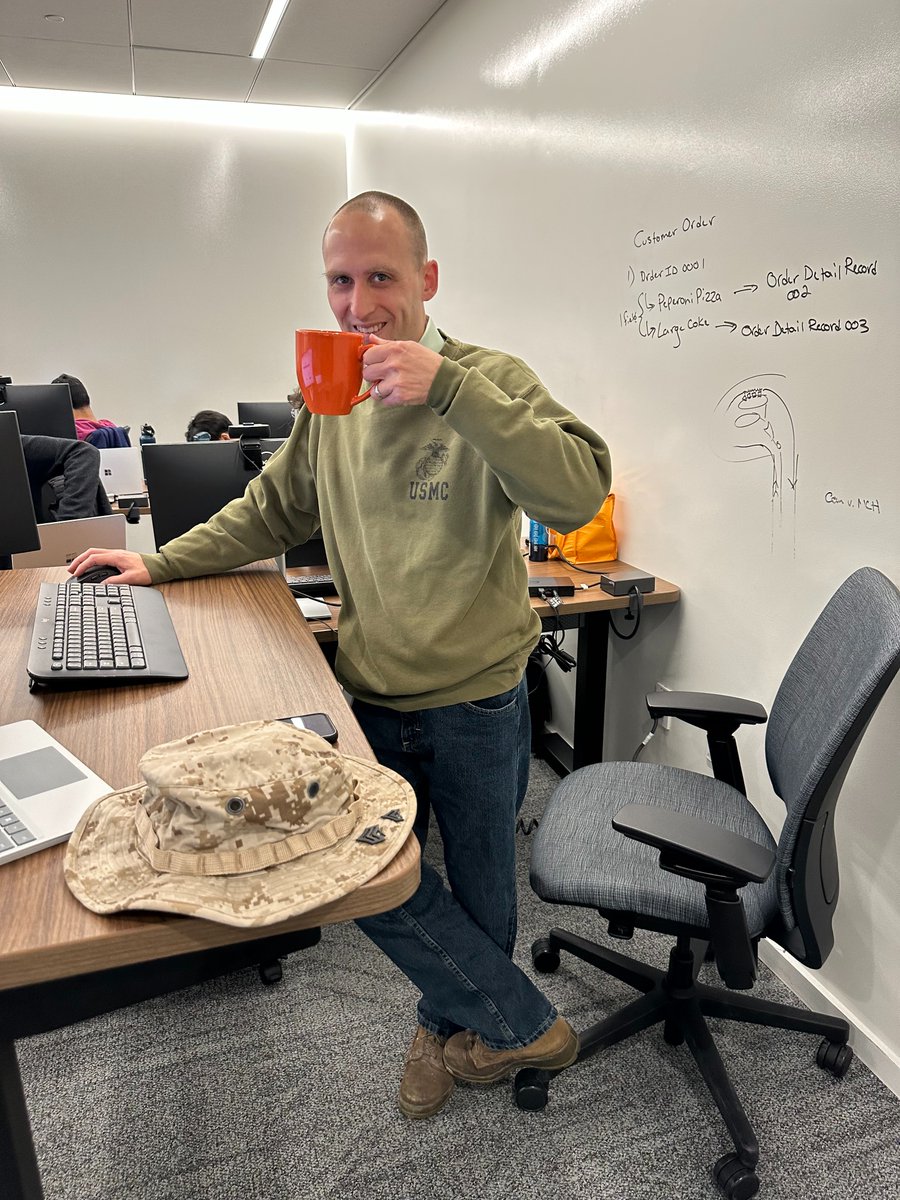 RyanERad's tweet photo. Throwback to the Fiserv TED Program where it all began.... now we're dreamin' and streamin' frontend, backend, web dev, data pipelines etc. - all the good stuff!

Long stream Wednesday - come hang out and do some React with us! https://t.co/nFUiFhiwI0 https://t.co/QbbdWdcEzH