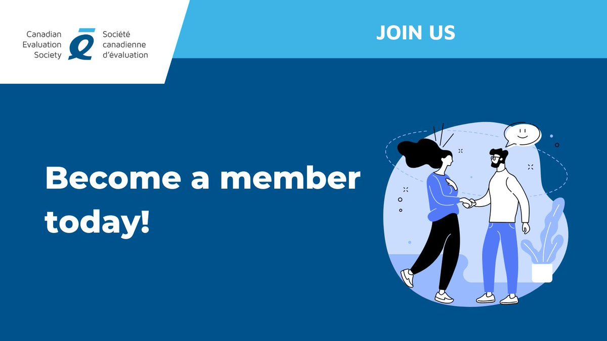 Join the Canadian Evaluation Society today! Gain access to exclusive resources, professional development opportunities, and a community that supports your growth as an evaluator. 
#CES #evaluation