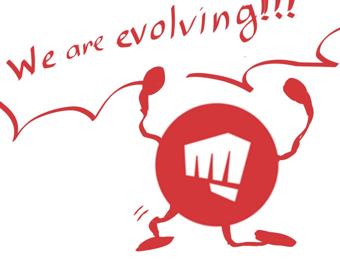 So them evolving into gacha. Isn't that like evolve in another direction ⬅️⬅️⬅️ 