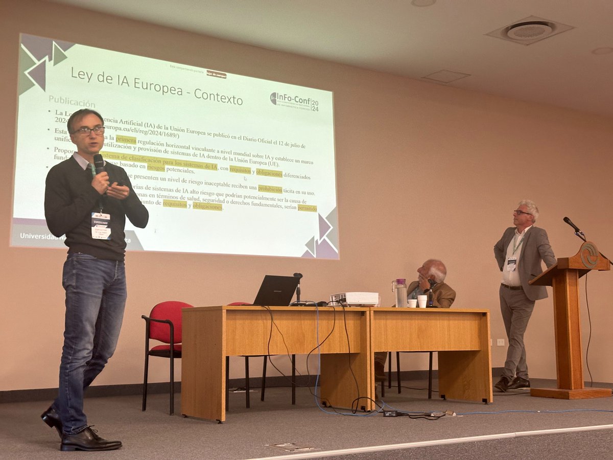 InFo-Conf 2024-VIII Conferencia Nacional de Informática Forense 
Disertación Panel Conicet, Programa de Ciencia y Justicia: hhttps://www.youtube.com/watch?v=t2GmjyXoMbM&amp;list=PLu7VJlsRMPP6Rv_LEg-l2Zj8sd3HWMZDM&amp;index=8
<a href="/conicet/">Conicet</a> <a href="/UnlamOficial/">Universidad Nacional de La Matanza</a> <a href="/DiitUnlam/">DIIT UNLaM</a> #RedUNIF <a href="/criml4b/">Criml4b</a> <a href="/infolabmdq/">InFo-Lab</a>