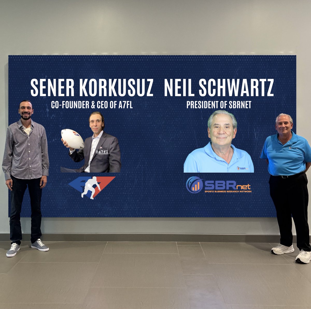 FAU MBASport (@faumbasport) on Twitter photo Incredible insights at last night’s Executive Forum! <a href="/neilds18/">Neil Schwartz</a> , President of SBRnet, and <a href="/SenerKorkusuz/">Sener Korkusuz</a> , Co-Founder & CEO of A7FL, shared their expertise and kicked off our sponsorship class project with a data-driven approach.
#SportsBusiness #MBASportManagement #SBRnet #A7FL Incredible insights at last night’s Executive Forum! <a href="/neilds18/">Neil Schwartz</a> , President of SBRnet, and <a href="/SenerKorkusuz/">Sener Korkusuz</a> , Co-Founder & CEO of A7FL, shared their expertise and kicked off our sponsorship class project with a data-driven approach.
#SportsBusiness #MBASportManagement #SBRnet #A7FL