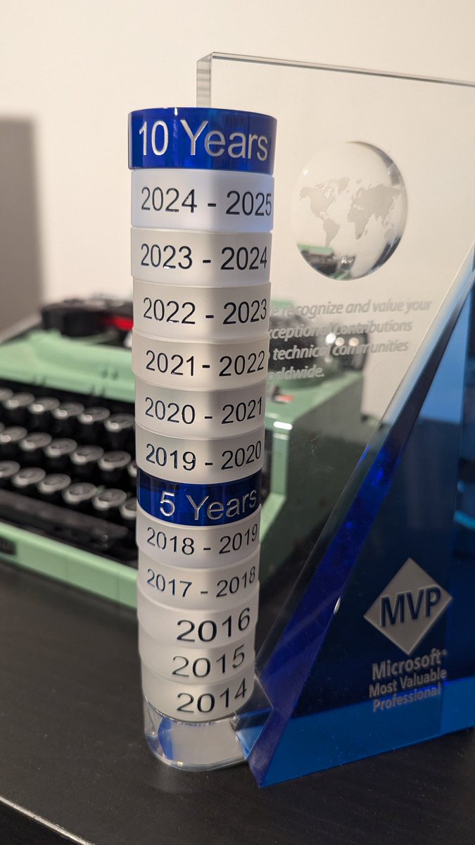 New milestone accomplished. Extremely proud. <a href="/MVPBuzz/">MVP Buzz</a>
#devops #mvp