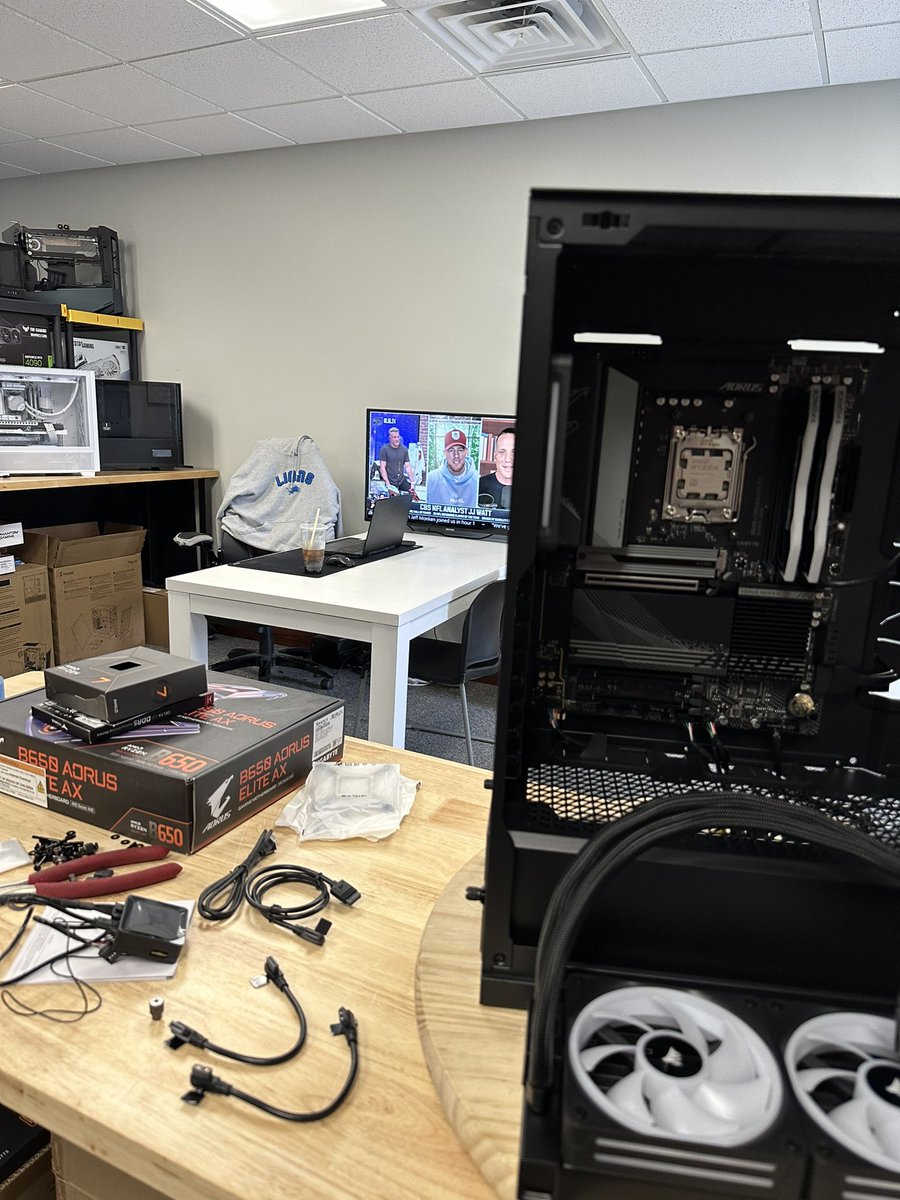 We always watch <a href="/PatMcAfeeShow/">Pat McAfee</a> during the work Day while building the best Gaming PC’s. We need <a href="/JJWatt/">JJ Watt</a> to the Detroit Lions! Coming from a lifetime fan.