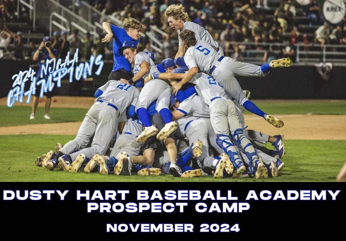 Dusty Hart Baseball Academy (@dhba2024) on Twitter photo 🚨Follow <a href="/DHBA2024/">Dusty Hart Baseball Academy</a> for updates on all prospect camps & more🚨
More information on camp date & sign up coming soon!
#CreamCity 🏴☠️ 🚨Follow <a href="/DHBA2024/">Dusty Hart Baseball Academy</a> for updates on all prospect camps & more🚨
More information on camp date & sign up coming soon!
#CreamCity 🏴☠️