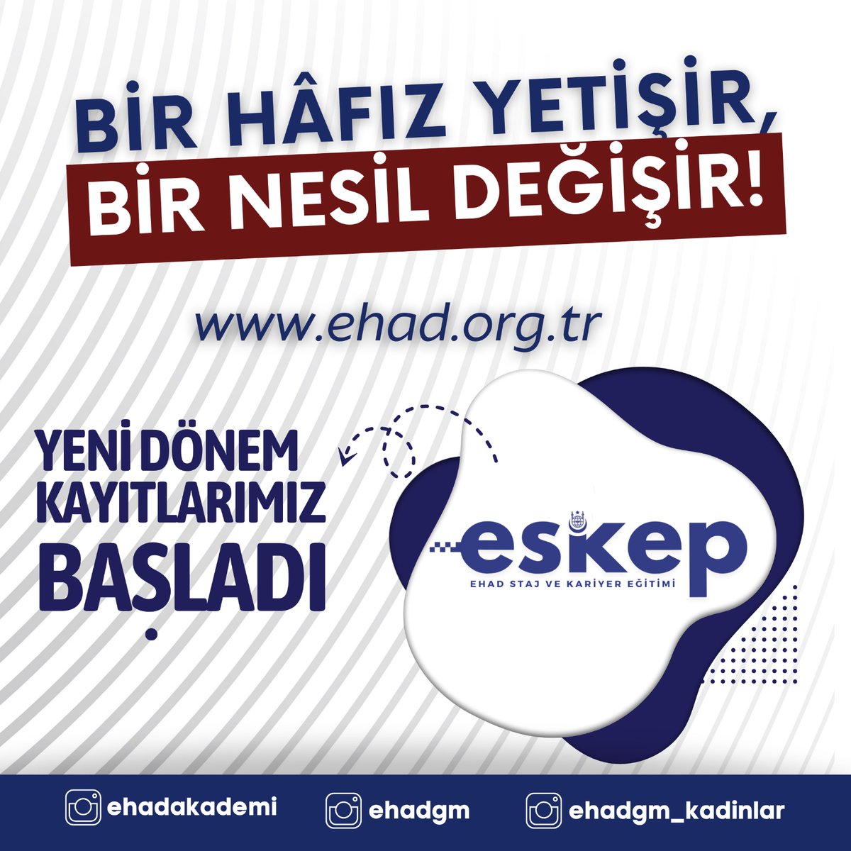 Kıymetli Hafız Dostları;

Burs almak isteyen hafız öğrencileri ve Katkı sağlamak isteyen hayırseverleri haberdar ederek hayra vesile olabilirsiniz.

(Burslara özel hesab)
IBAN: TR34 0020 5000 0060 6995 4000 02
Kuveyt Türk Ankara Şb.
Bilgi için: 0 (312) 324 00 34