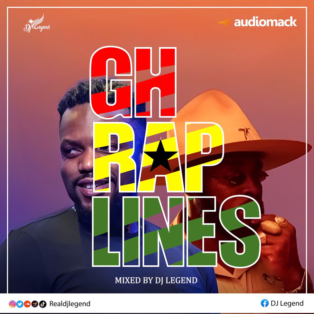 Realdjlegend's tweet photo. IF YOU LIKE 🇬🇭GH RAP…. THEN YOU SHOULD DEFINITELY CHECK THIS MIX OUT 🔥🔥🔥 GH RAP LINES 🇬🇭
Link 🔗 ➡️ https://t.co/ZxX3Nr8KNP
#realdjlegend #djlegend #sarkordie
#blacksherif #obibini #m.anifest #kwekusmoke #lyricaljoe #kojocue https://t.co/c6v0rB2g2i
