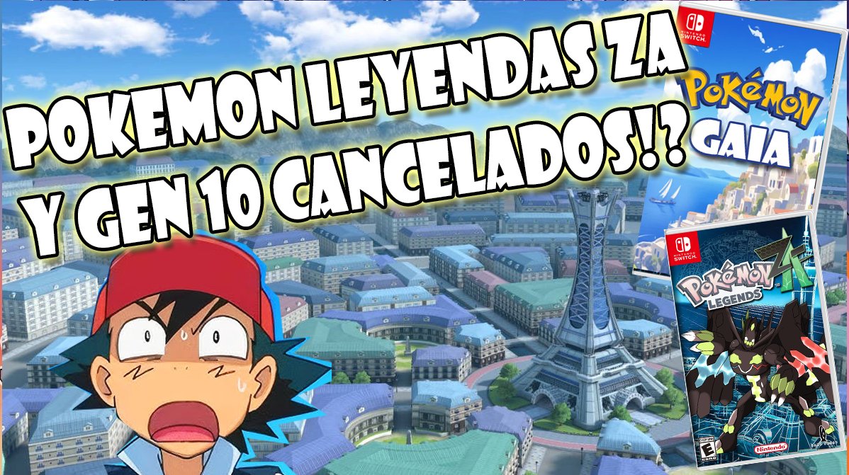 Sebaxkhan's tweet photo. SE CANCELA POKEMON ZA Y LA GEN 10!!!? TE CUENTO LA VERDAD! https://t.co/kTnGmf3Ure a través de @YouTube #Pokemon #PokemonLeak #Pokemonleaks #gamefreak #GameFreakLeaks #GameFreakLeak #NintendoSwitch https://t.co/dc7x7yPf2H