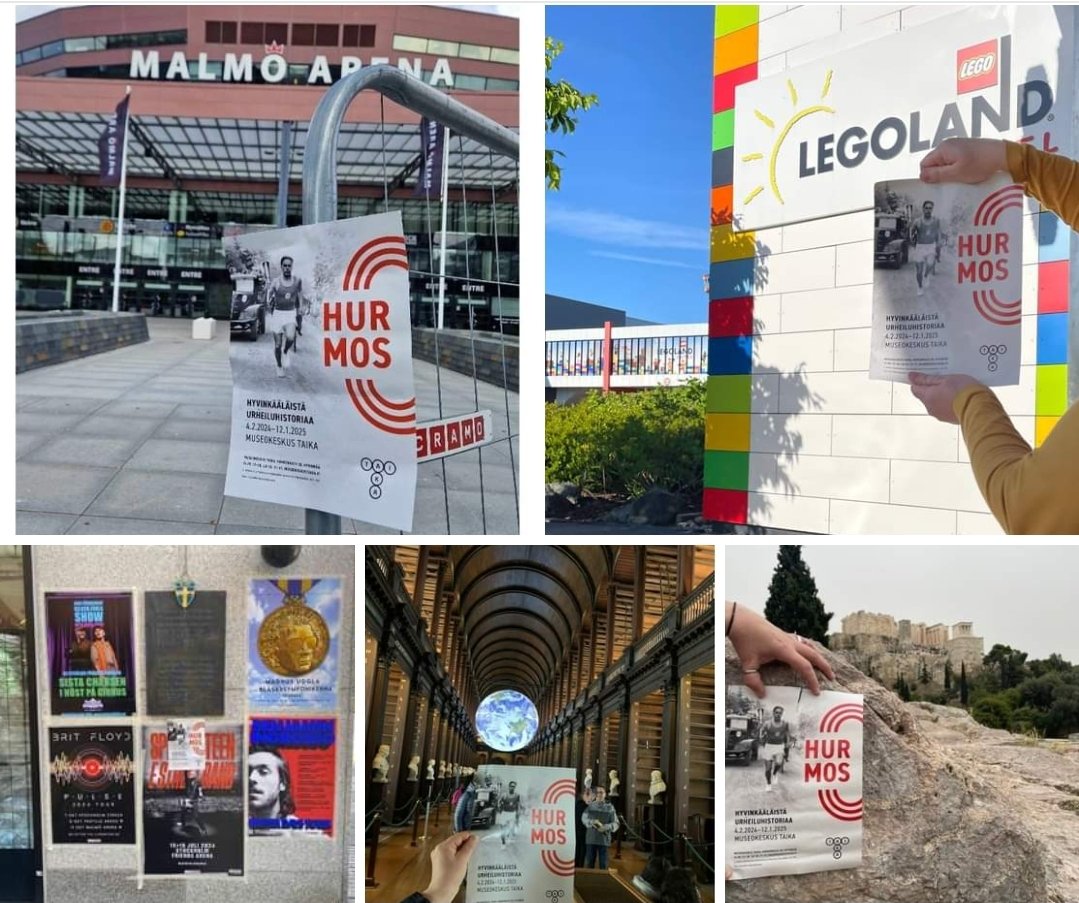 Missä sinä vietät syyslomaa?

Malmö, Legoland, Tukholma, Dublin, Ateena.... Ainakin näissä paikoissa on Hurmos ehtinyt niittää mainetta ja kunniaa Hyvinkäälle tämän vuoden aikana! 😉

Itse näyttelyä kannattaa kuitenkin tulla katsomaan museokeskus Taikaan.

#Hyvinkää  #museot