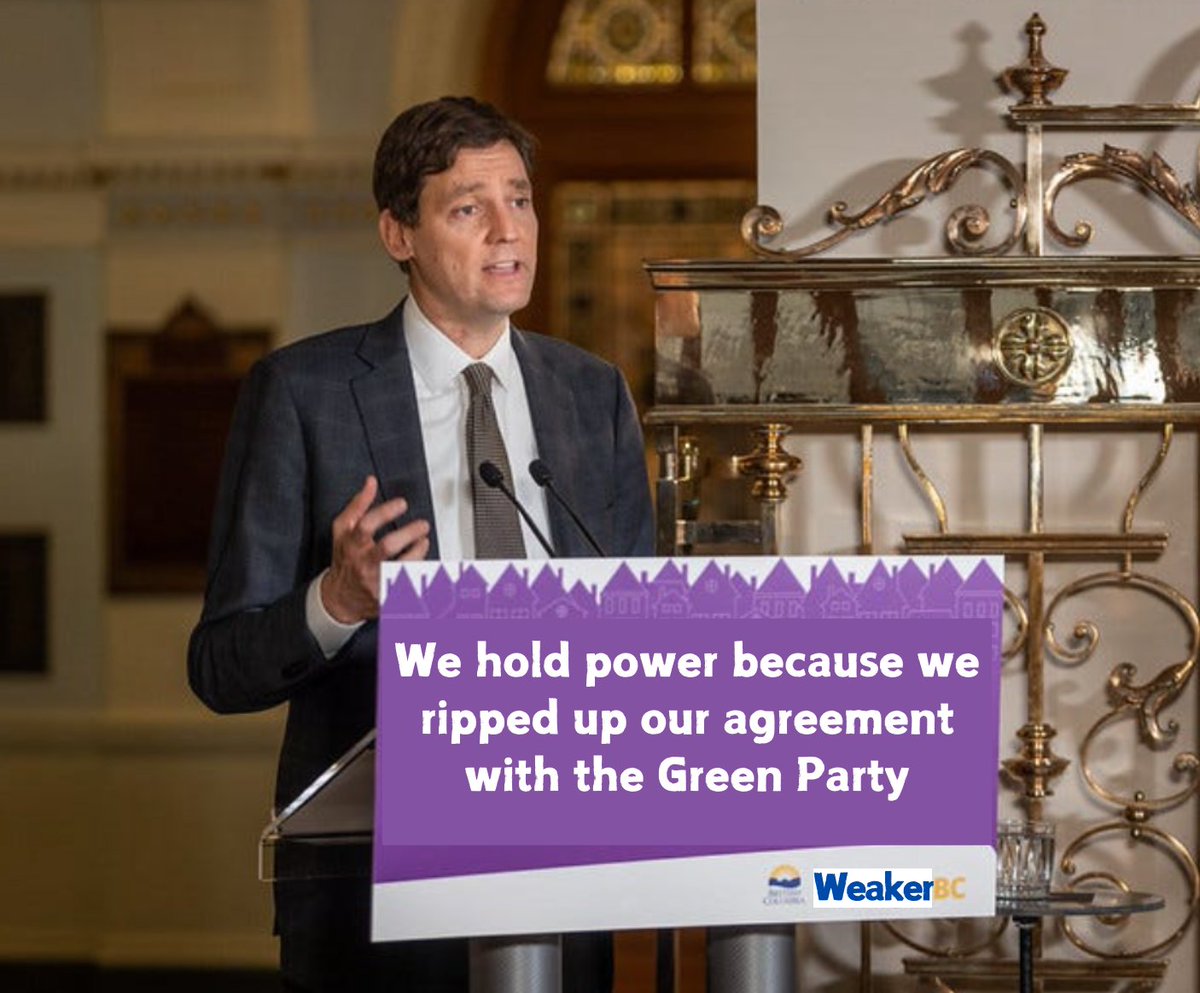DavidEbysEgo's tweet image. We hold power because we ripped up our agreement with the Green Party.

#NEVERWRONG #davidebysego #davideby #bcndp #BritishColumbia #ProvinceofBC #GovernmentofBC #StrongerBC #HomesForPeople #bcndp #bcpoli #vanpoli #justintrudeau #unlimitedpower
