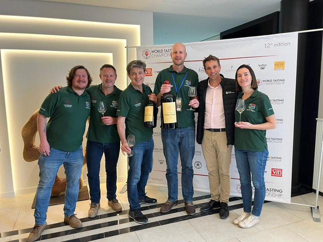 Flying Sommelier (@jean_vincent) on Twitter photo TEAM SOUTH AFRICA 2024 at Chateau Phelan Segur, such a fabulous trip, thanks to <a href="/winecoza/">wine.co.za | South African Wine</a> , <a href="/AmorimCorkUSA/">Amorim Cork USA</a>, <a href="/ZASommelier/">Sommeliers Academy</a> and <a href="/AirFranceZA/">Air France ZA</a> for your support.
I am so proud of my team.
#Flyingsommelier
#larvf TEAM SOUTH AFRICA 2024 at Chateau Phelan Segur, such a fabulous trip, thanks to <a href="/winecoza/">wine.co.za | South African Wine</a> , <a href="/AmorimCorkUSA/">Amorim Cork USA</a>, <a href="/ZASommelier/">Sommeliers Academy</a> and <a href="/AirFranceZA/">Air France ZA</a> for your support.
I am so proud of my team.
#Flyingsommelier
#larvf