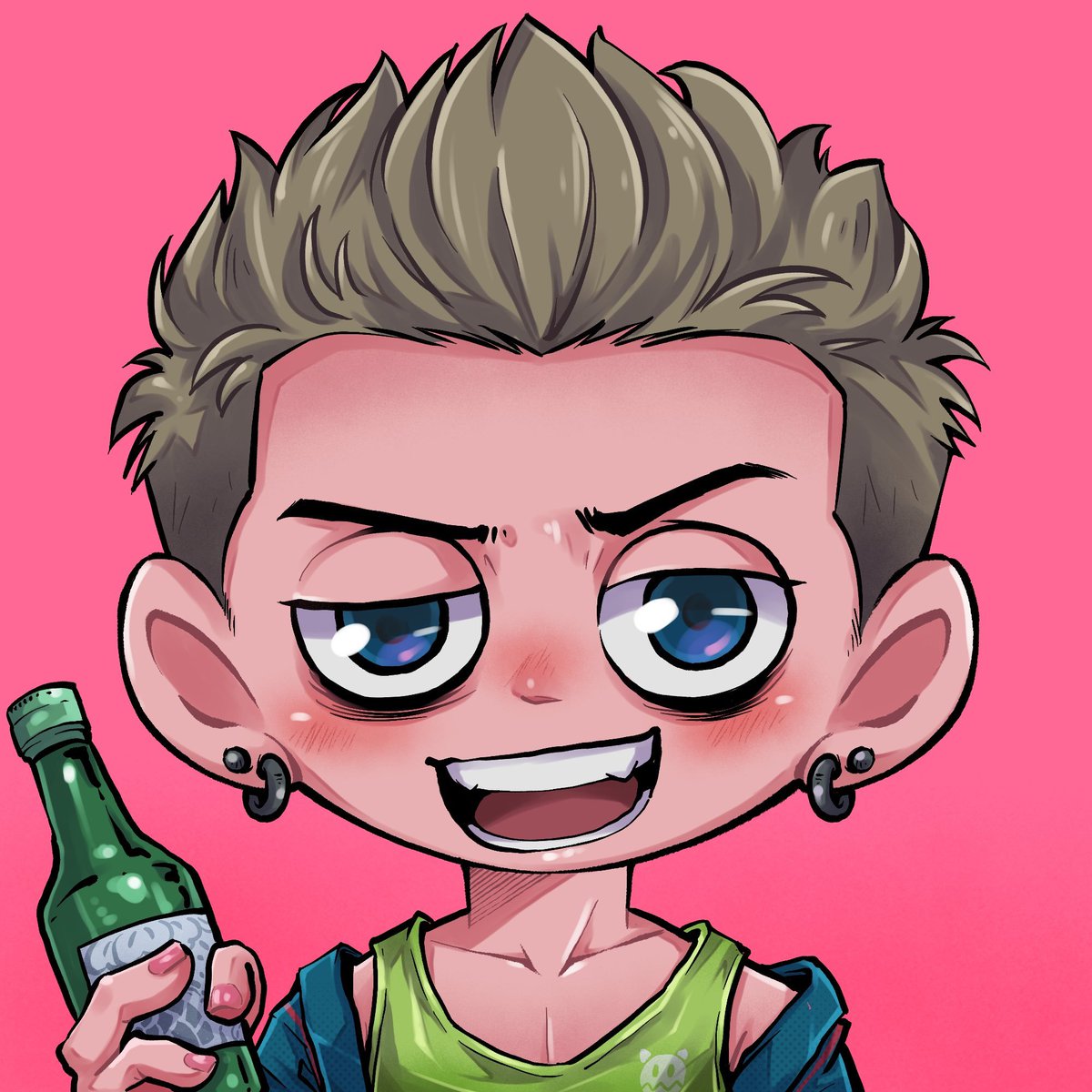 To celebrate <a href="/gangsterallstar/">GANGSTER ALL ★ STAR ギャングオールスター</a> GAS2, got <a href="/jminj_art/">jminj</a> to bring Sasin boss Minjoo to life in his style!  Can't wait to get more🙏

Making an effort in the next 12 months to get more commissions done to support great artist, so hmu!

#GangsterAllStar 
#GoldSaucerTH 
#RoadtoGAS2