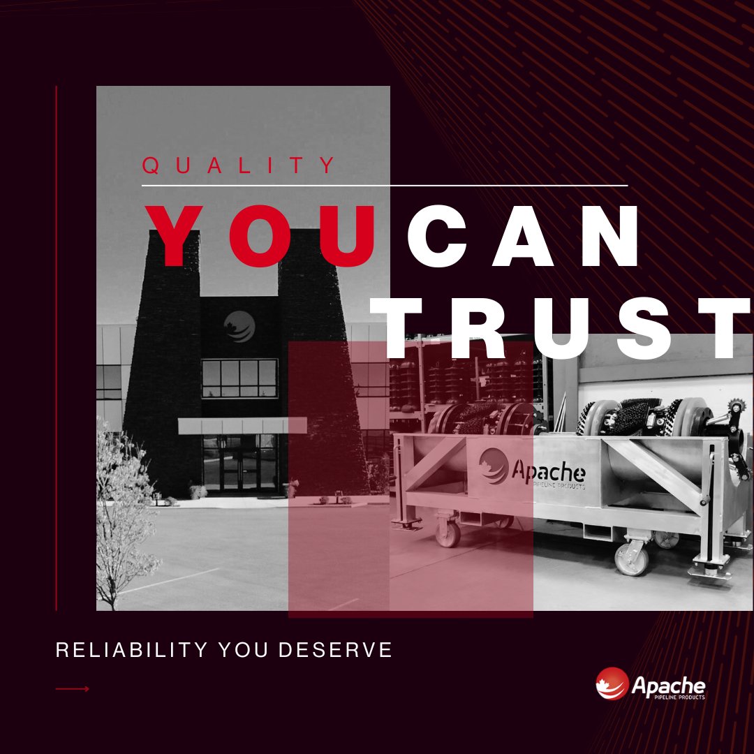 apachepipeline's tweet image. At Apache Pipeline Products, we don’t just meet expectations—we exceed them.
By fostering a culture of quality, we’re dedicated to preventing deficiencies and empowering our team with the best resources and training.
This is the Apache way.
#ApachePipelineProducts