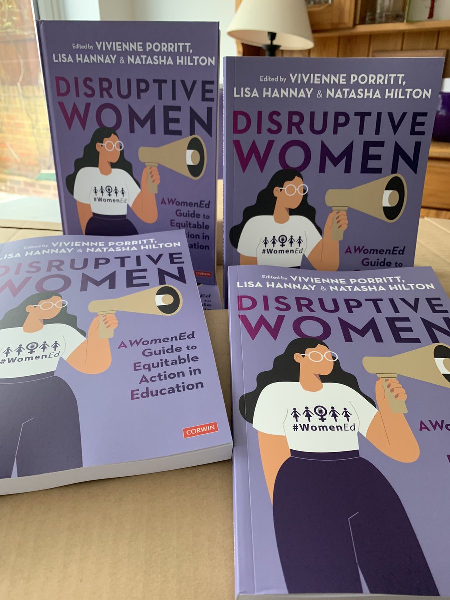 <a href="/womenEdSE/">WomenEd South East</a> in England celebrate our book launch in #Brighton!

<a href="/BCGreenhalgh/">Bianca Greenhalgh She/Her #Ubuntu #AntiRacist</a> &amp; <a href="/ruthastley/">Ruth Astley</a> are hosts &amp; chapters authors, joined by <a href="/ruralSBM/">Suffolk Sue 💜🦩</a> &amp; <a href="/ViviennePorritt/">Vivienne Porritt OBE FCCT FRSA</a> OBE FRSA FCCT. 

Sharing equitable, practical actions for women &amp;  ways to tackle the barriers we face. 💜💜#WomenEd