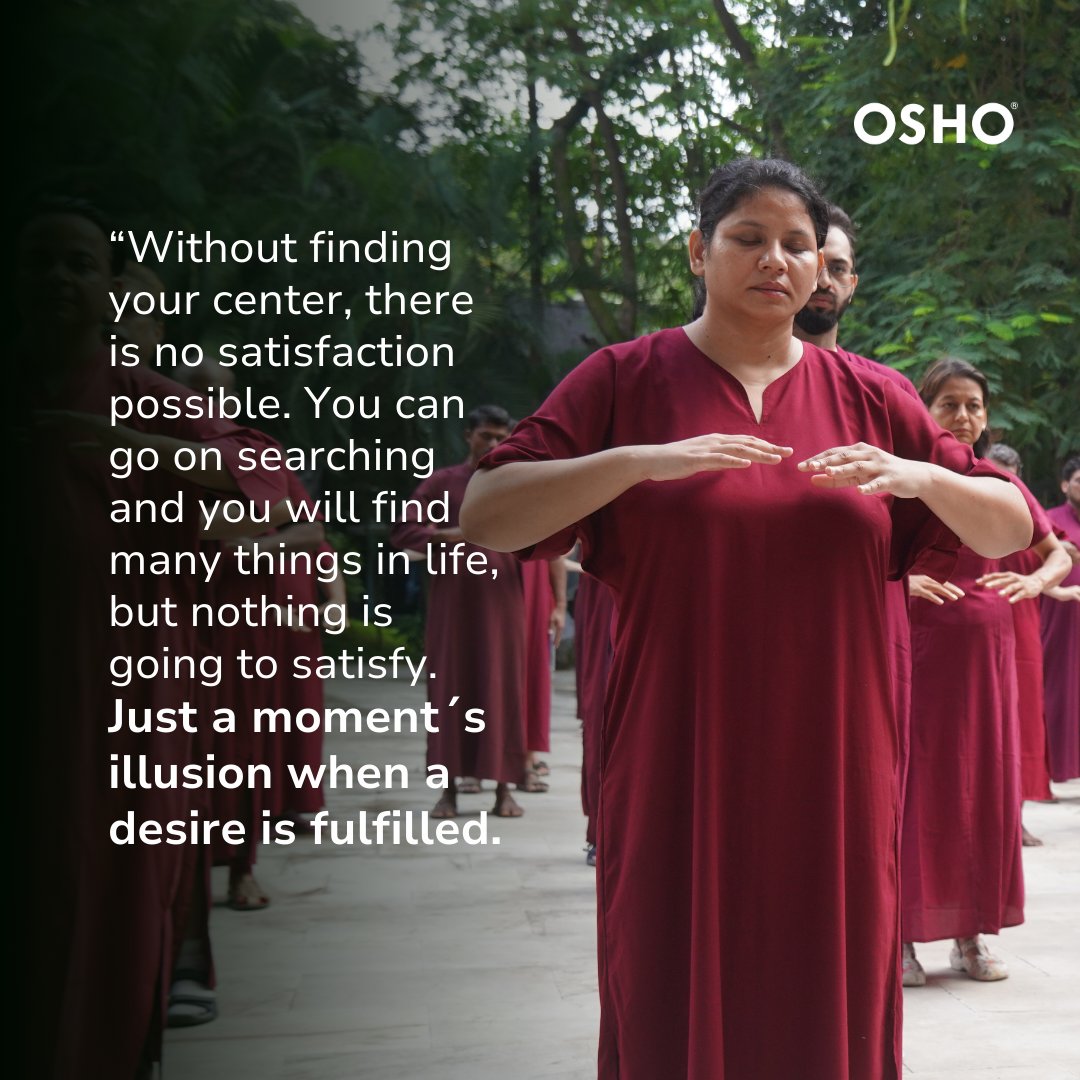 OSHO's tweet photo. True peace comes from within ๐ฑโจ
Have you experienced the difference between temporary satisfaction and the lasting peace that comes from finding your center?
#OshoQuotes #InnerPeace #Centering #LetGoOfDesires #MindfulLiving #TrueSatisfactionโ #osholovers #osho https://t.co/oBfl9VEQEN