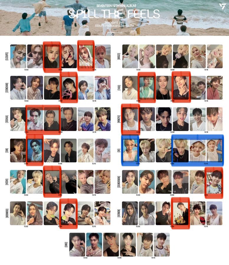 _luvdk_'s tweet photo. 세븐틴 spill the feels 미니12집 앨범 포토카드 포카 교환

있어요 ❤️
구해요 💙

버전 상관없어요!
편하게 DM 주세요~🫶🏻

에스쿱스 승철 정한 조슈아 준 준휘 호시 순영 원우 우지 지훈 디에잇 명호 민규 도겸 승관 버논 한솔 디노 찬 https://t.co/8Pg4gZbJAi