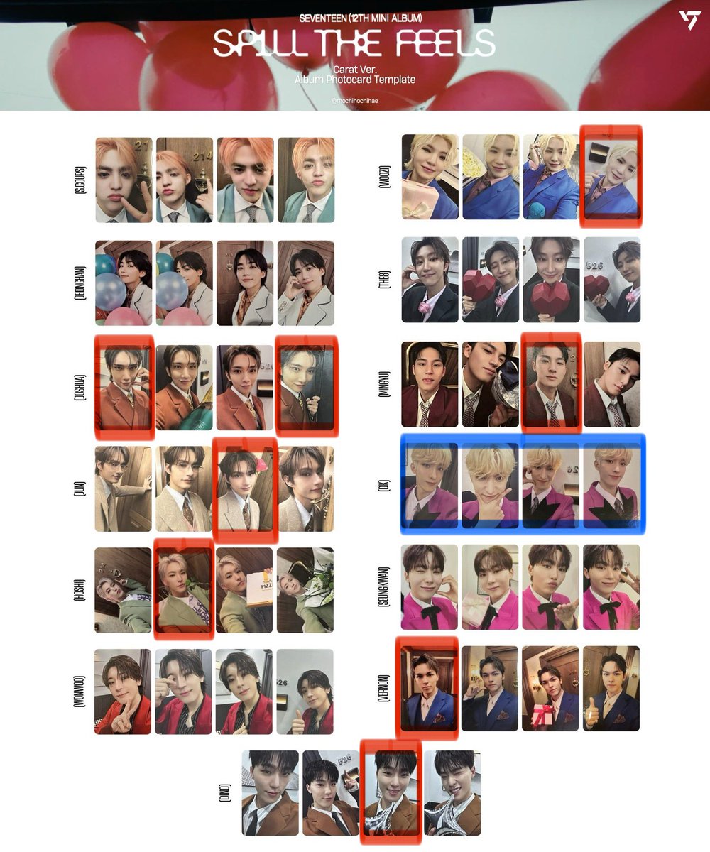 _luvdk_'s tweet photo. 세븐틴 spill the feels 미니12집 앨범 포토카드 포카 교환

있어요 ❤️
구해요 💙

버전 상관없어요!
편하게 DM 주세요~🫶🏻

에스쿱스 승철 정한 조슈아 준 준휘 호시 순영 원우 우지 지훈 디에잇 명호 민규 도겸 승관 버논 한솔 디노 찬 https://t.co/8Pg4gZbJAi