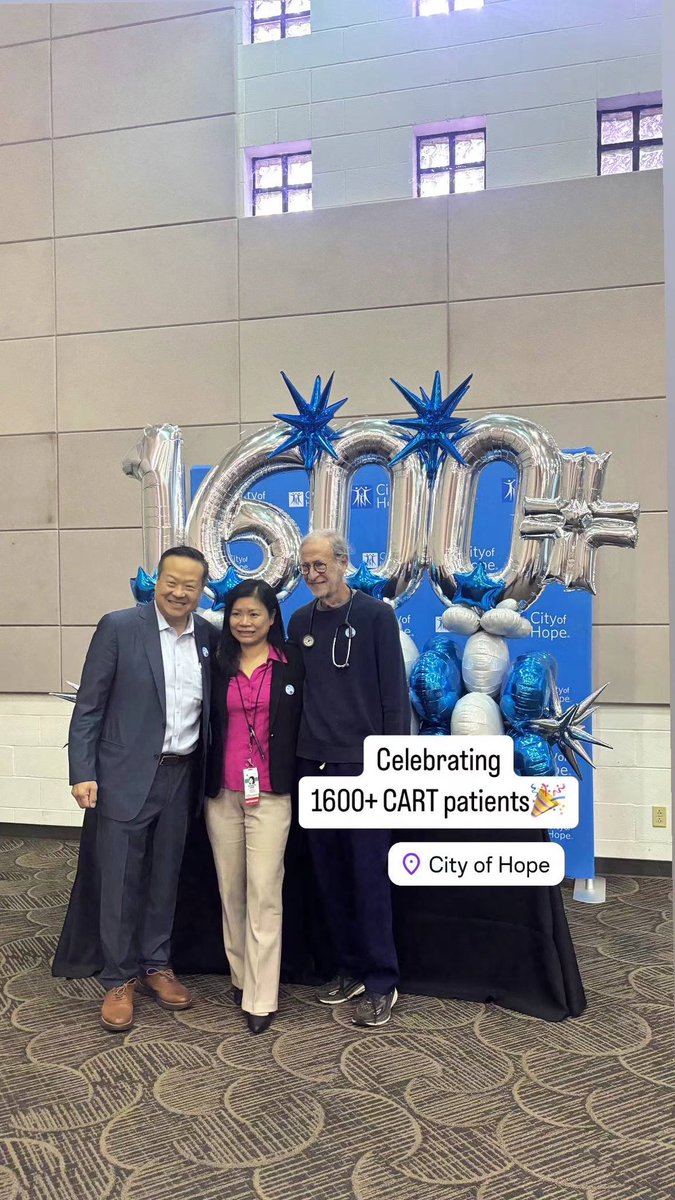 L. Elizabeth Budde, M.D., Ph.D. (@elizabeth_budde) on Twitter photo A wonderful milestone CELLebration of treating 1600+ IEC/CAR T patients at City of Hope. Humble to work with so many fabulous staff, colleagues and leaders. <a href="/DrEdKim/">Edward S. Kim, MD, MBA, FACP, FASCO</a> <a href="/DrMvandenBrink/">Marcel van den Brink</a> <a href="/cityofhope/">City of Hope</a> A wonderful milestone CELLebration of treating 1600+ IEC/CAR T patients at City of Hope. Humble to work with so many fabulous staff, colleagues and leaders. <a href="/DrEdKim/">Edward S. Kim, MD, MBA, FACP, FASCO</a> <a href="/DrMvandenBrink/">Marcel van den Brink</a> <a href="/cityofhope/">City of Hope</a>