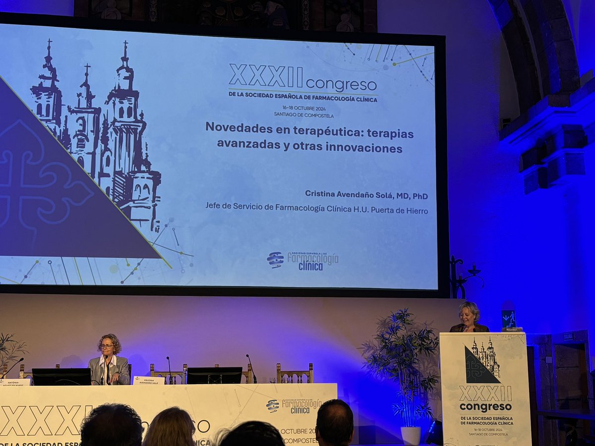 Conferencia de Inauguración del Congreso a cargo de la Dra. Cristina Avendaño Solá. 
#SEFC2024 #CongresoSEFC