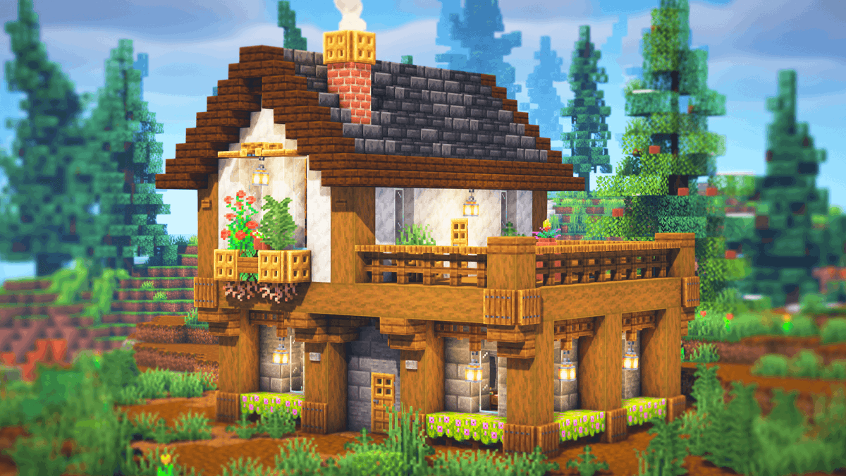 ThatMCDevil's tweet photo. Minecraft 1.21 - How to Build Survival Starter House + Interior https://t.co/4hGyAZdi6b 

#Minecraft #Minecraftbuilds #MinecraftLive https://t.co/9EPt1Y9dBO