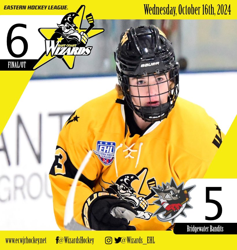 Wizards_EHL's tweet photo. How about that for a home opener? Tedy O’Keefe’s OT winner caps off the comeback win at the Edge!

O’Keefe 🚨🚨
Alger 🚨🚨
D. St. Hilaire 🚨🍏
Ala 🚨🍏
Ryan 🍏🍏
Heaslip 🍏
Russell 🍏
Kavanaugh 🍏
Tong 🍏
Lee 1️⃣6️⃣🛑

#BringTheMagic | #EShow https://t.co/5czIu65QQk