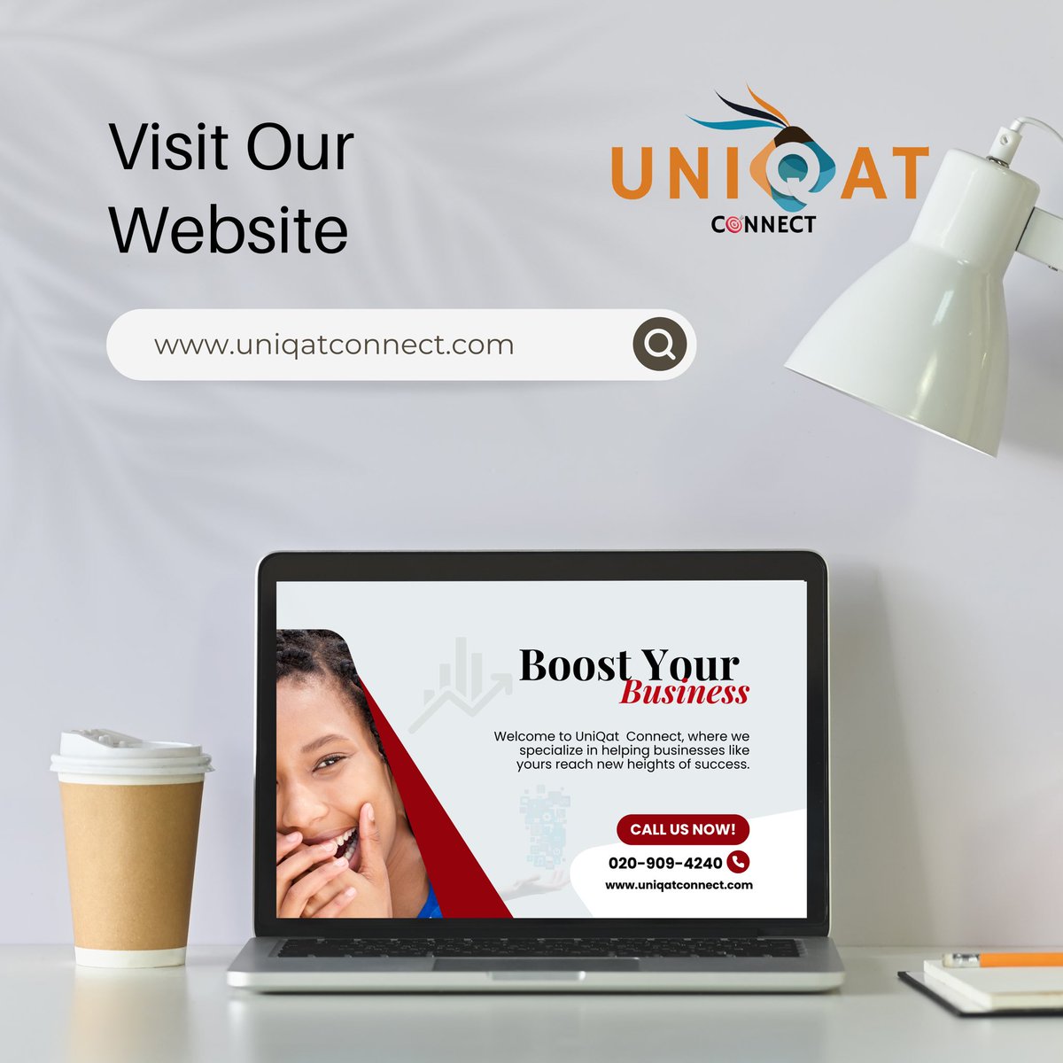 uniqatconnect's tweet photo. Ready to level up your business? Visit our website and discover how UniQat Connect can help you achieve your goals with expert marketing & consulting services!
https://t.co/cQlBfcH7fN
#VisitOurWebsite #BusinessGrowth #MarketingStrategy #UniQatConnect #GhanaSME Messi Ronaldo https://t.co/eOAMf7eN0k