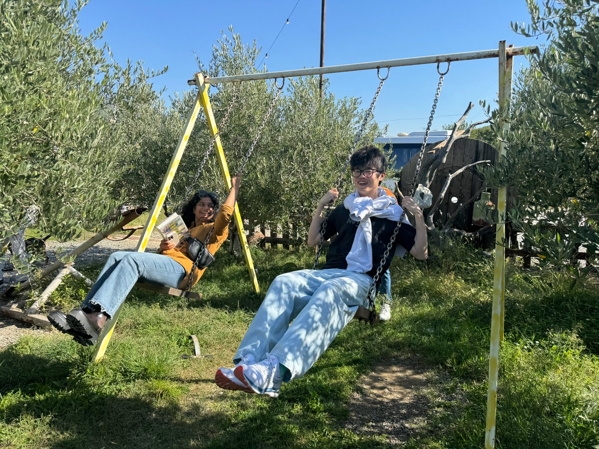 When you don’t plan it, but accidentally stumble upon a treehouse restaurant overlooking Koman Lake and the Albanian Alps, that also has swings and adorable cats. We are winning at travel studio! (@weitzman_landarch)