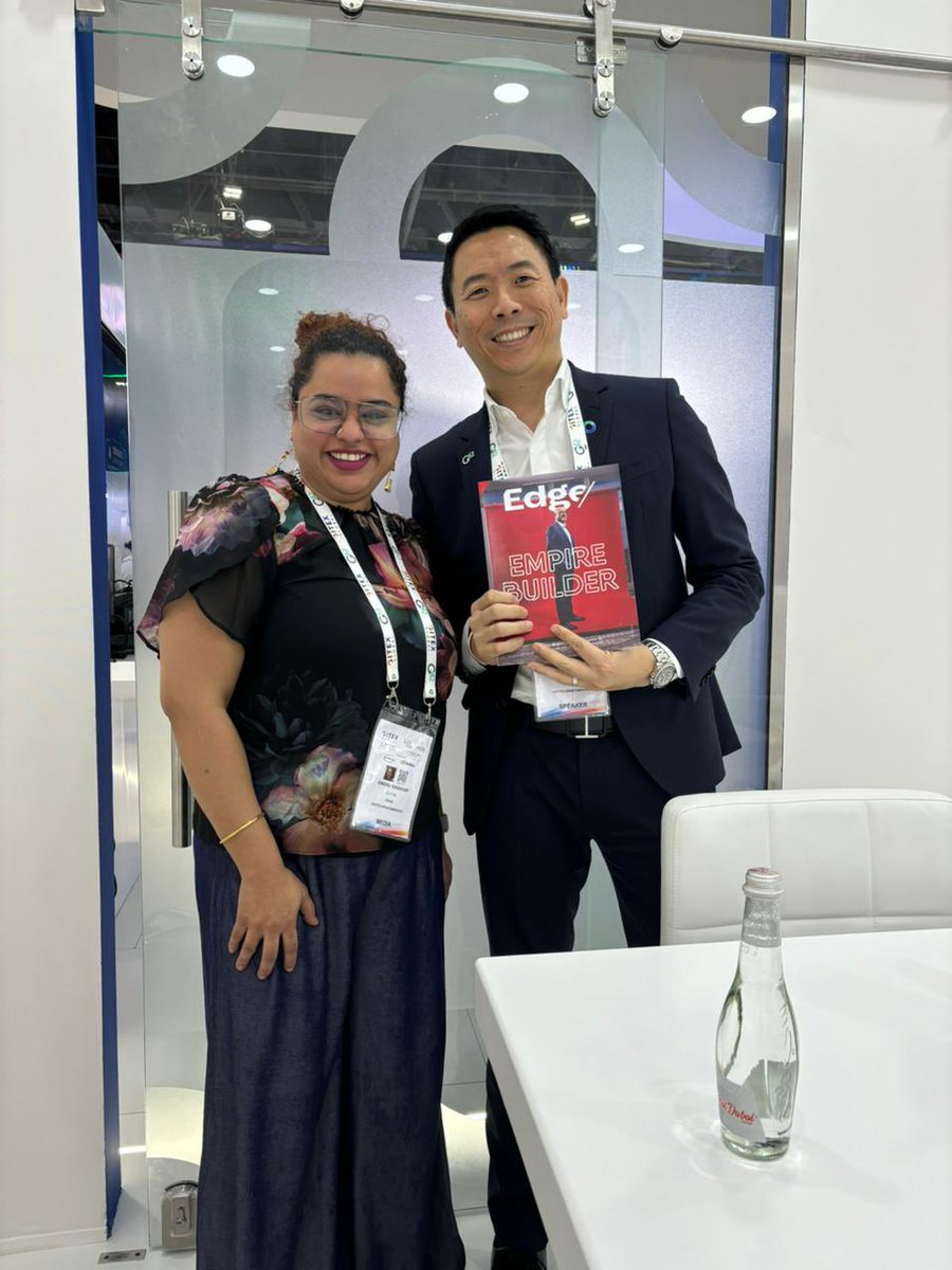 Had the opportunity to chat with <a href="/tpramotedham/">Thomas Pramotedham</a> CEO <a href="/PresightAI/">Presight</a> <a href="/GITEX_GLOBAL/">GITEX GLOBAL</a>, a truly insightful story on AI coming up soon! #GITEX2024