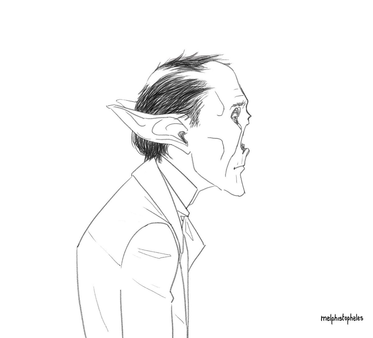 melphist0pheles's tweet photo. this is his side profile btw #PazUzuPosting #OC https://t.co/Y23P2Akip6