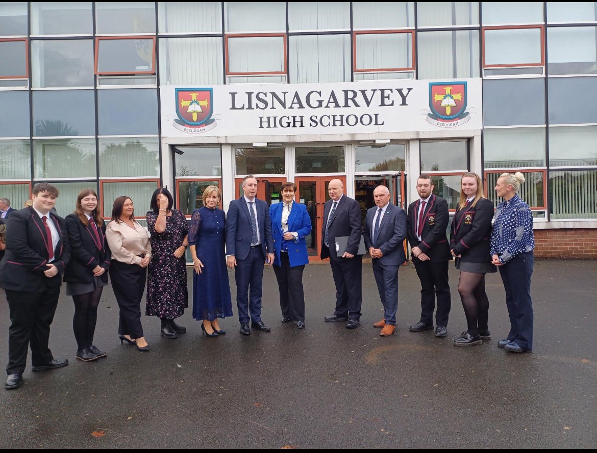 Today I joined Paul Givan, the  Education Minister in Northern Ireland, for the announcement of the RAISE programme to tackle educational disadvantage. We visited four very impressive schools in Lisburn…