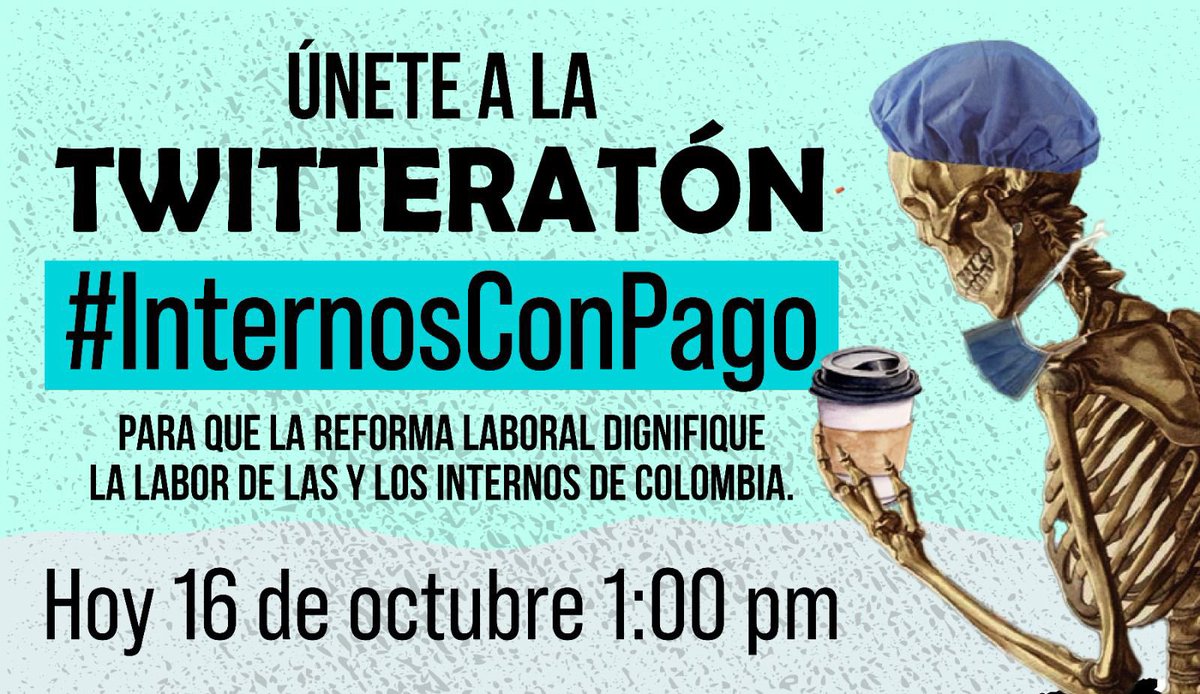 JenniferPedraz's tweet photo. ¡Únete a la Twitteratón! 💪

Vamos a exigir un apoyo económico mensual para los internos de medicina dentro de la #ReformaLaboral. ¡Dignifiquemos el trabajo de quienes serán nuestros futuros médicos/as! 🏥

Usa el #InternosConPago y difunde. 🗣️ https://t.co/fTNXg8A1RY