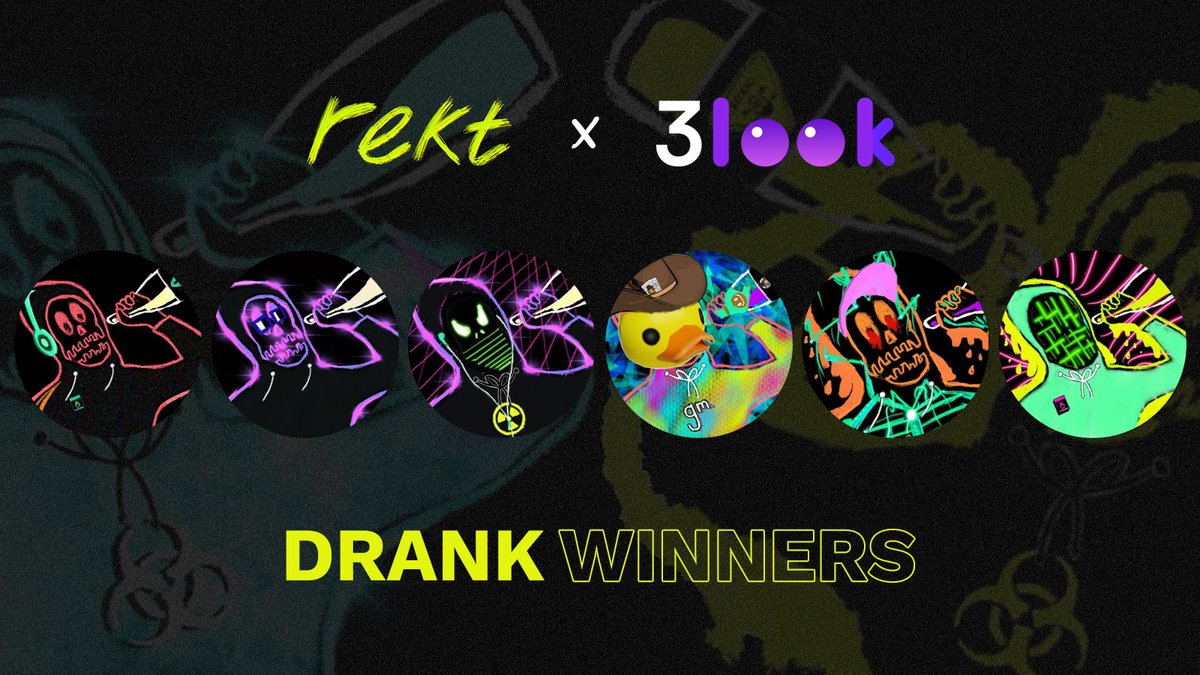 Winners have been selected and DRANK mailed!

With strong competition, 6 winners were chosen for a total of 30,000 DRANK.

Read on to learn how to make content with <a href="/3look_io/">3look</a> 👇